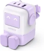 UGREEN USB C RG 65W 3-Port Charger-شاحن من يوجرين USB C RG 65 واط 3 منافذ - الصورة 2