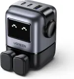 UGREEN USB C RG 65W 3-Port Charger-شاحن من يوجرين USB C RG 65 واط 3 منافذ