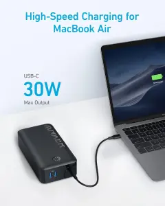 ⁦انكر باور بانك، شاحن محمول 347 (باور كور 40K) حزمة بطارية 40000mAh⁩ - الصورة ⁦5⁩