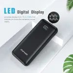 ⁦شارميست باور بانك بي دي 23800 مللي امبير في الساعة بمنفذ USB C 18 واط، شاحن محمول بشاشة LED مع مدخلين و4 مخارج متوافق مع الجوال والتابلت⁩ - الصورة ⁦6⁩