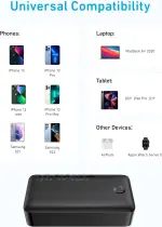 انكر باور بانك، شاحن محمول 347 (باور كور 40K) حزمة بطارية 40000mAh - الصورة 3