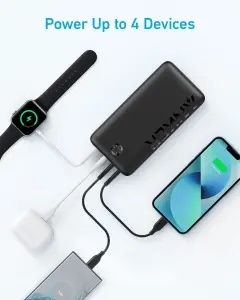 ⁦انكر باور بانك، شاحن محمول 347 (باور كور 40K) حزمة بطارية 40000mAh⁩ - الصورة ⁦2⁩