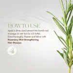 ميل اورجانيكس شامبو غني بالبيوتين 355 مل برائحة إكليل الجبل والنعناع لتقوية الشعر - الصورة 2