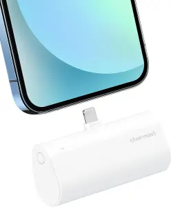 شاحن محمول صغير 5000mAh، باور بانك شارميست صغير الحجم 20 واط PD سريع الشحن متوافق مع ايفون 13/13 برو/13 برو ماكس/12/12 برو/12 برو ماكس/11/XR/X/8/بلس والمزيد - الصورة 2