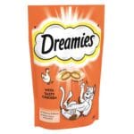 ‏Dreamies cat treats with chicken 60g ظرف دريمز تريتس للقطط بنكهة الفراخ ٦٠ جرام
