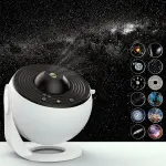 صن بوكس جهاز عرض النجوم، جهاز عرض القبة السماوية المجرية لغرفة النوم - Sunbox Star Projector, Galaxy Planetarium Projector for Bedroom