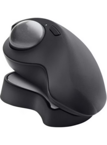 ⁦ماوس ام اكس ايرجو من لوجيتك لاسلكي، غرافيت  -  Logitech MX Ergo Wireless Mouse, Graphite⁩ - الصورة ⁦4⁩