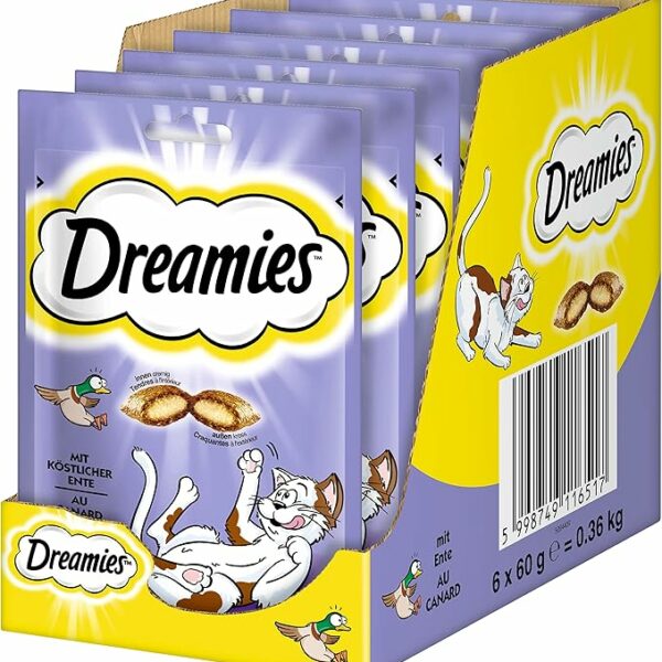 dreamies treats with duck