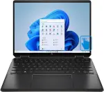 HP Spectre 2-in-1 Laptop X360 14-ef2013dx - Intel core i7-1355U -16GB DDR4 RAM -512GB SSD, 13.5" Wide Ultra XGA+ Touch-Screen - Nightfall Black, Finger Print Reader – Windows 11, English KB