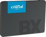 Crucial BX500 SSD 500GB 3D NAND SATA Internal Solid State Drive 2.5 inch black/blue- CT500BX500SSD1