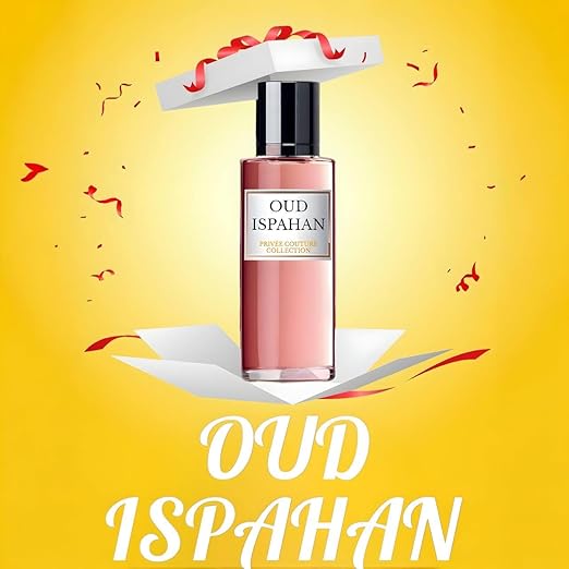 OUD ISPAHAN - Eau De Parfum | Long Lasting - Privee Counture Collection | Mini Travel size 30 ML perfume | By Lattafa Perfumes - High Concentration (OUD ISPAHAN)