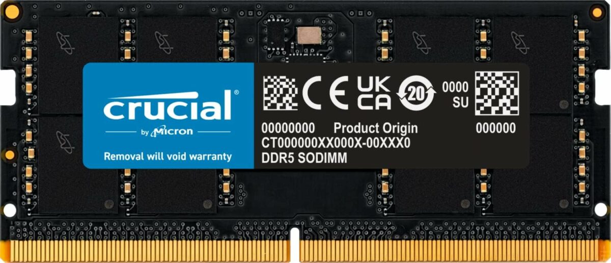 Crucial RAM 16GB DDR5 5600MHz