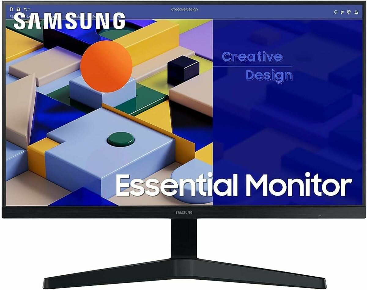 Samsung 24-Inch S3 Essential Monitor, Black