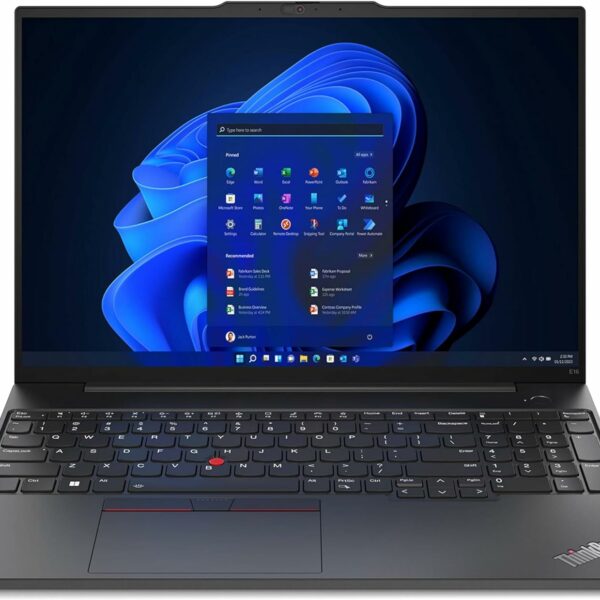 Lenovo Thinkpad E16 G1 Business Laptop with 16" FHD Display