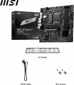 MSI PRO B760M-P DDR4 ProSeries Motherboard