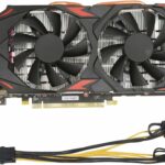 RX 580 Graphics Card 8GB GDDR5 256bit, 2 Cooling Fans, 16 PCI Express 3.0, Support 8K, Gaming Graphics Card for Home Office