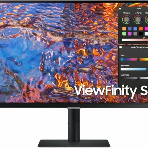 Samsung ViewFinity S8 27" UHD (3,840 x 2,160) monitor with IPS panel, 60Hz refresh rate