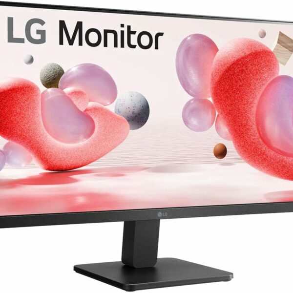 LG 24MR400-B 24 Inch IPS FullHD 100Hz Monitor with AMD FreeSync, HDMI, VGA - Black