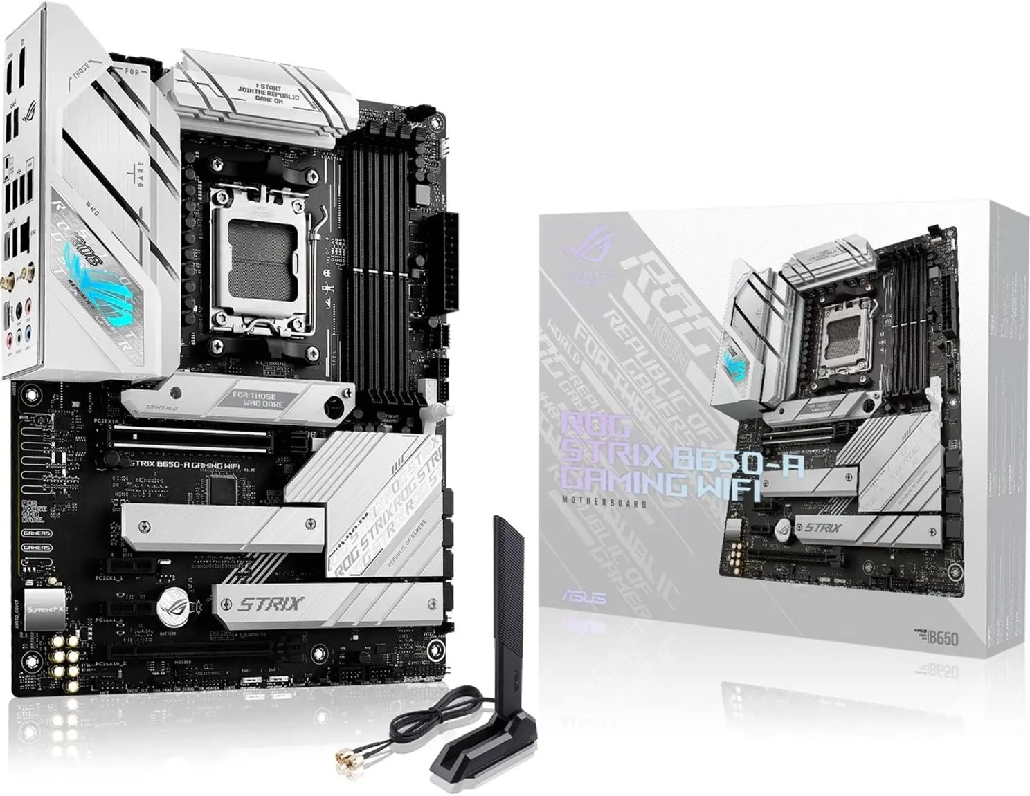 ASUS ROG Strix B650-A Gaming WiFi 6E ASUS ROG Strix B650-A Gaming WiFi 6E