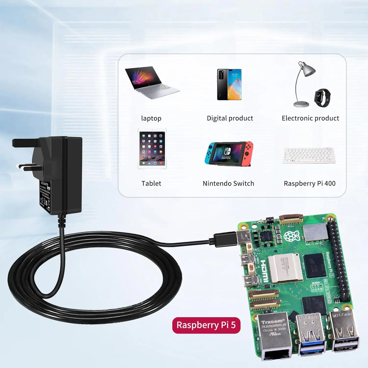 GeeekPi for Raspberry Pi 5 4GB Starter Kit GeeekPi for Raspberry Pi 5 4GB Starter Kit