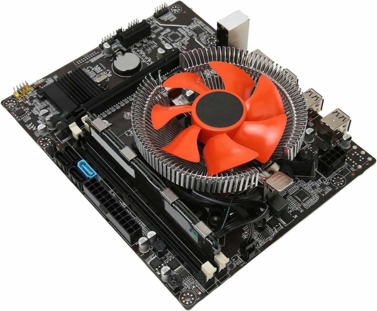 Gaming PC Motherboard, X79 DDR3 Motherboard CPU Combo for Desktop PC