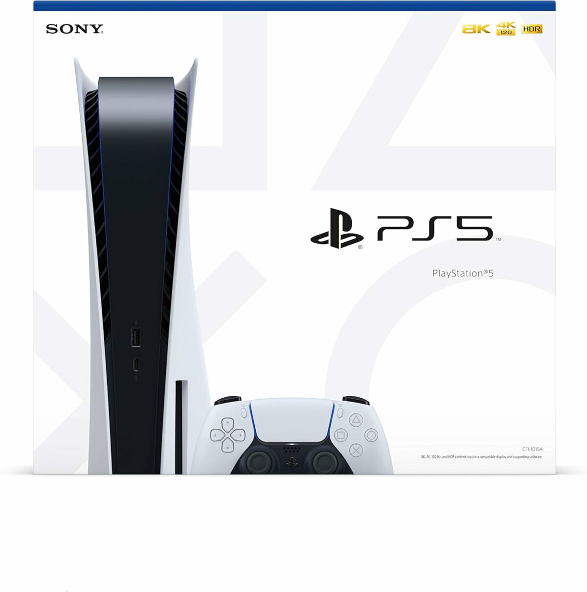 Playstation Sony Playstation 5 Console Standard Edition - International Version Q بلاي ستيشن سوني بلاي ستيشن 5