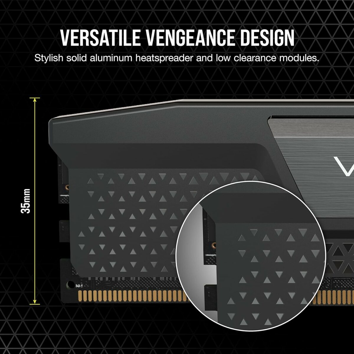 CORSAIR VENGEANCE DDR5 RAM 64GB (2x32GB) 6600MHz