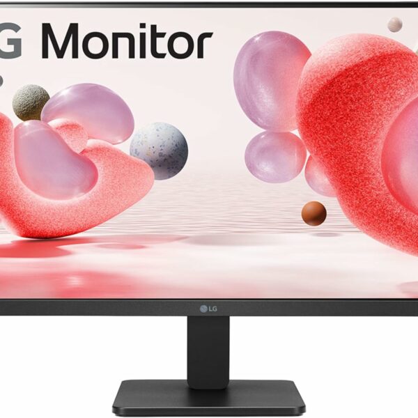 LG 24MR400-B 24 Inch IPS FullHD 100Hz Monitor with AMD FreeSync, HDMI, VGA - Black