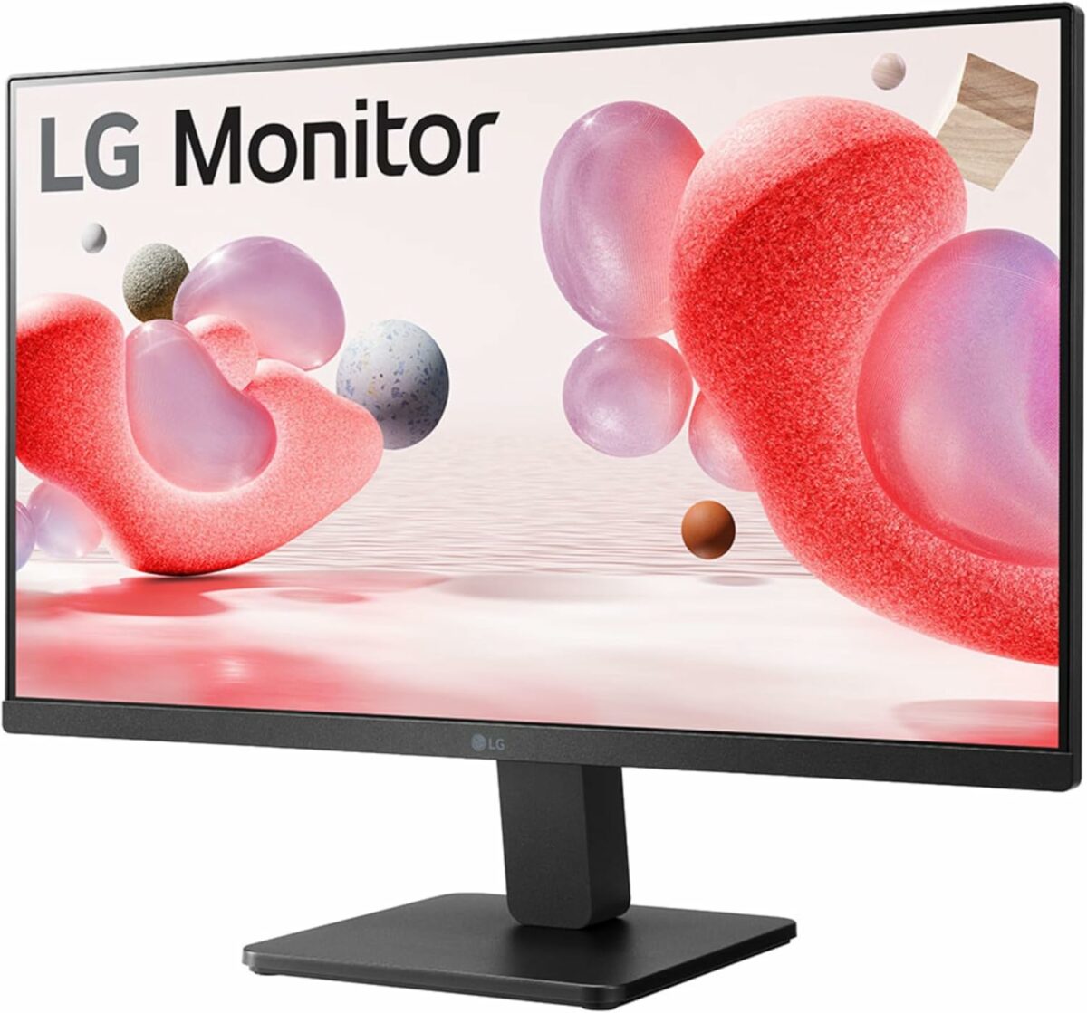 LG 24MR400-B 24 Inch IPS FullHD 100Hz Monitor with AMD FreeSync, HDMI, VGA - Black