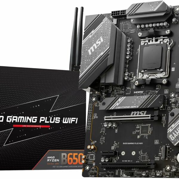 MSI B650 GAMING PLUS WIFI AM5 ATX Motherboard,