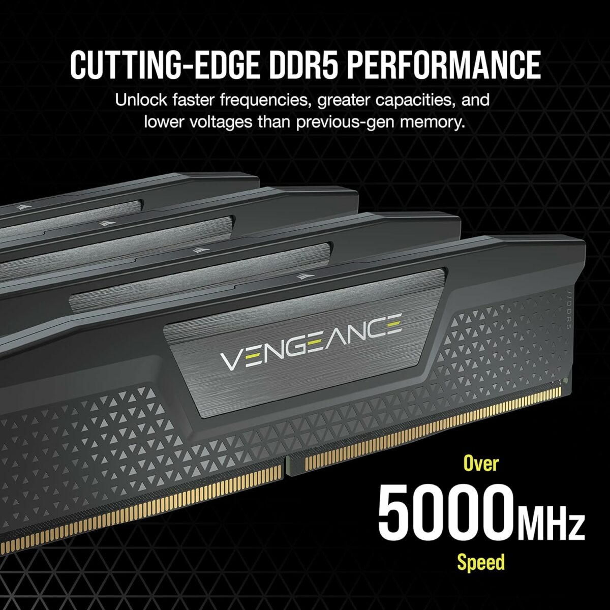 CORSAIR VENGEANCE DDR5 RAM 64GB (2x32GB) 6600MHz