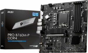 MSI PRO B760M-P DDR4 ProSeries Motherboard