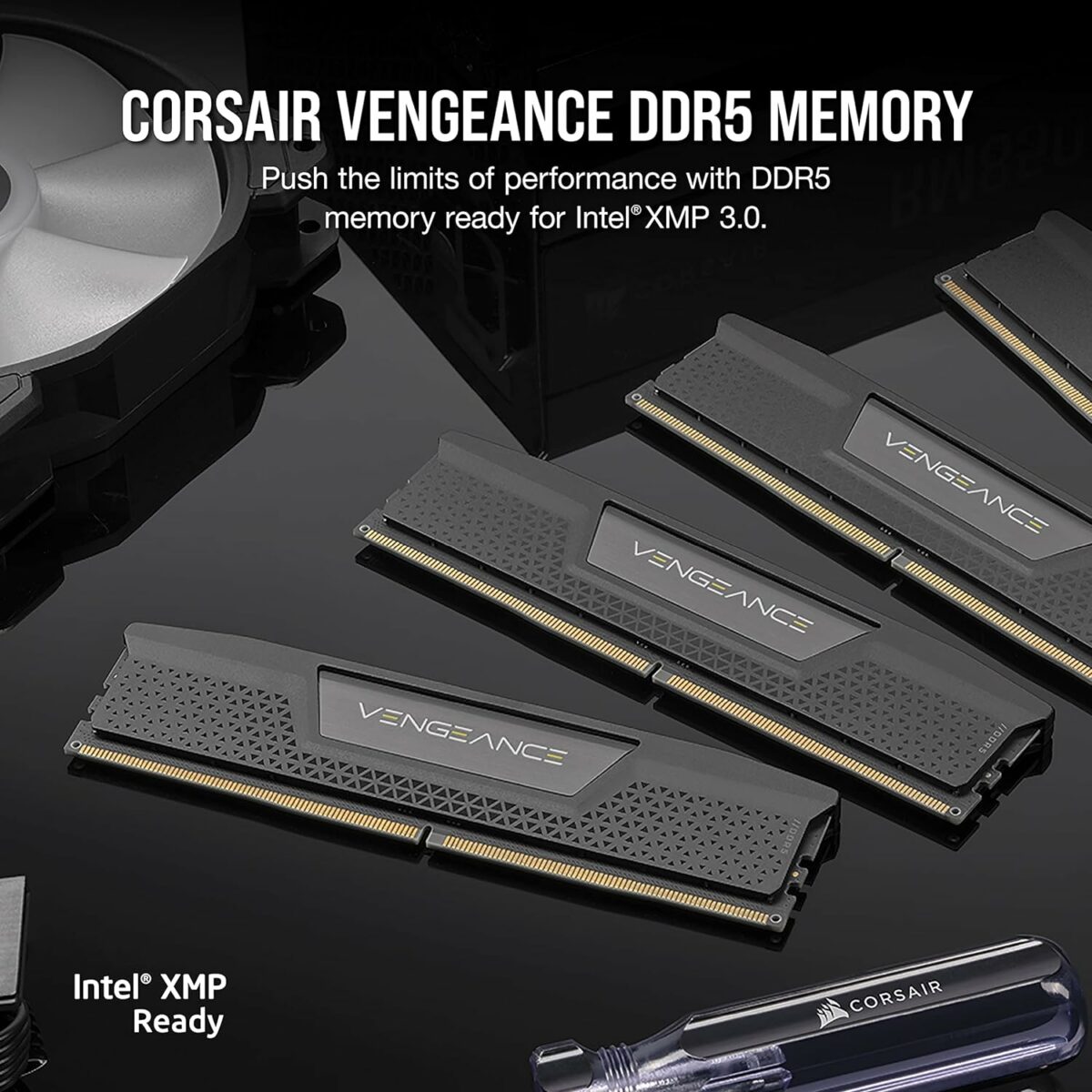 CORSAIR VENGEANCE DDR5 RAM 64GB (2x32GB) 6600MHz