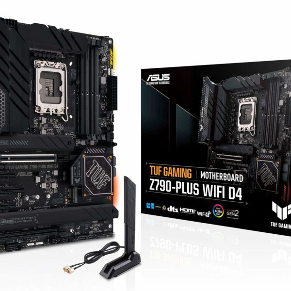 Asus TUF GAMING Z790 PLUS WIFI D4 DDR4 ATX MotherboardAsus TUF GAMING Z790 PLUS WIFI D4 DDR4 ATX Motherboard