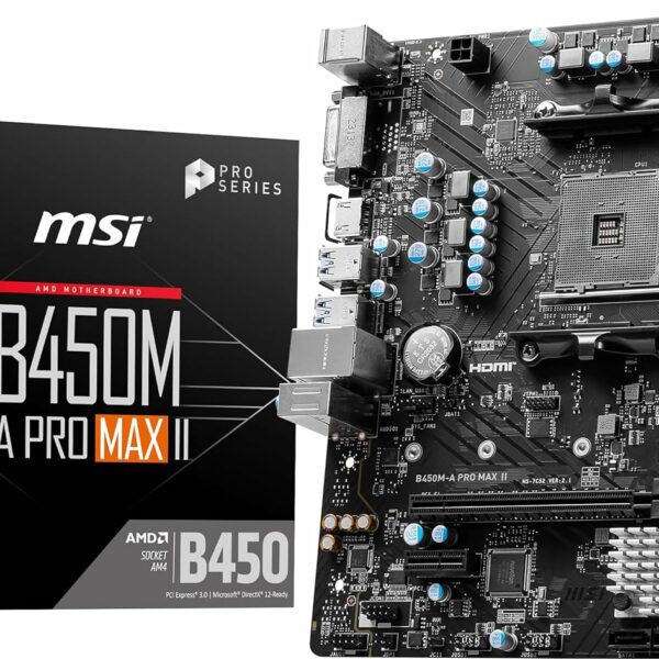 MSI B450M-A PRO MAX II