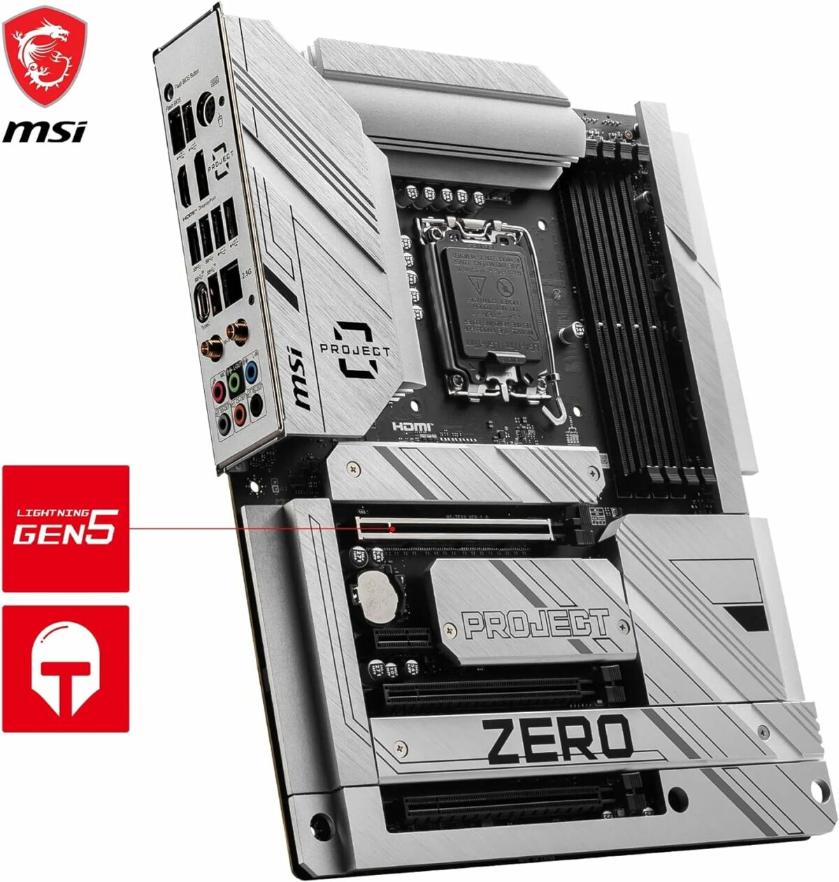 MSI Z790 Project Zero LGA1700 ATX Motherboard