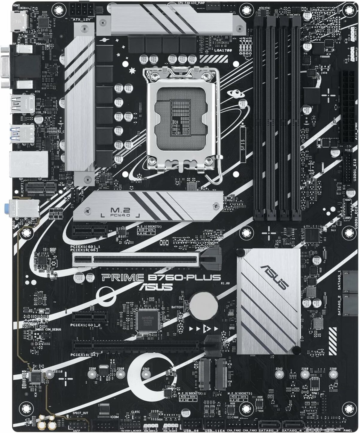 ASUS Prime B760-PLUS Intel B760(13th and 12th Gen)