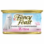 FANCY FEAST Kitten Ocean White Fish Wet Cat Food 85g فانسي فيست طعام القطط الرطب بسمك المحيط الأبيض 85 جم