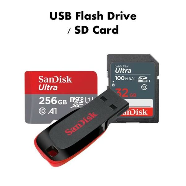 USB Drive & SdCard