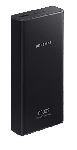 Samsung 20000 mAh Super Fast Charge Power Bank dark grey