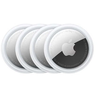 Apple AirTag Pack of 4 White