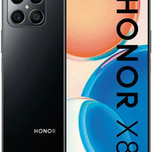 HONOR X8 Midnight Black 128GB ROM + 6GB RAM