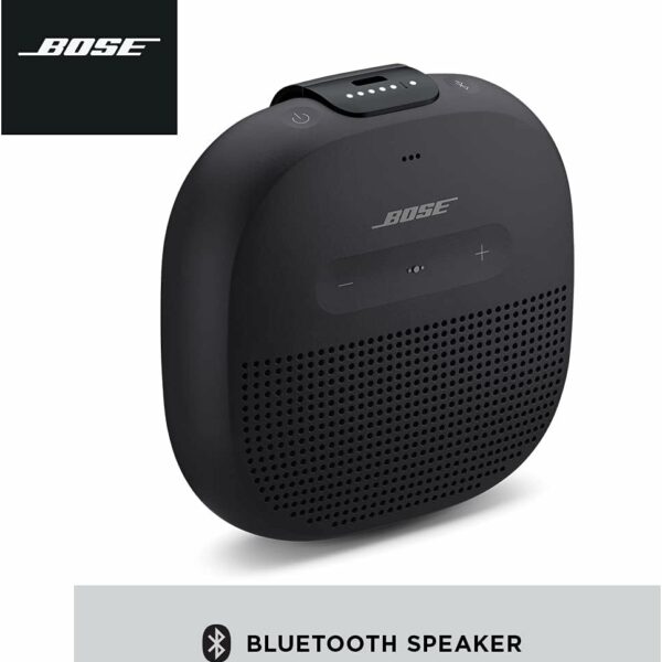 Bose SoundLink Micro, Portable Outdoor Waterproof Speaker with Wireless Bluetooth Connectivity - Black