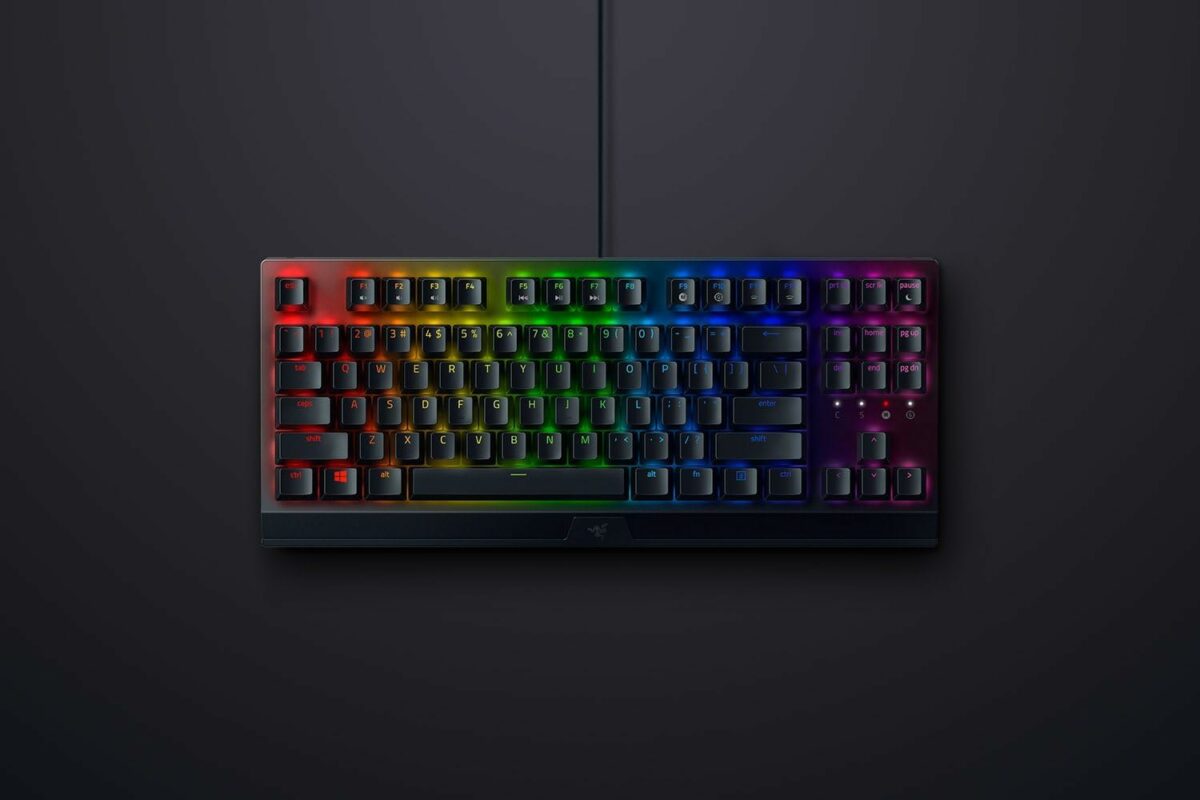 Razer Blackwidow V3 Tenkeyless, Razer Green