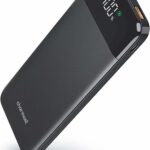 Charmast Portable Charger Slim Thin 10000 mah, 20W USB C Quick charge Battery Pack, PD 10400mAh Type C Power Bank Compatible with Cell Phones, Tablets, IPhone, Samsung, Google Pixel,Galaxy S8,More