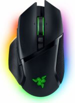 Razer Basilisk V3 Customizable Ergonomic Gaming Mouse: Fastest Mouse Switch - Chroma RGB Lighting 26K DPI Optical Sensor 11 Programmable Buttons HyperScroll Tilt Wheel Classic Black