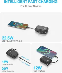 WASTDE Power Bank 22.5W