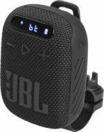 JBL Wind 3 Portable Bluetooth Speaker and FM Tuner Radio for Bike Handlebars