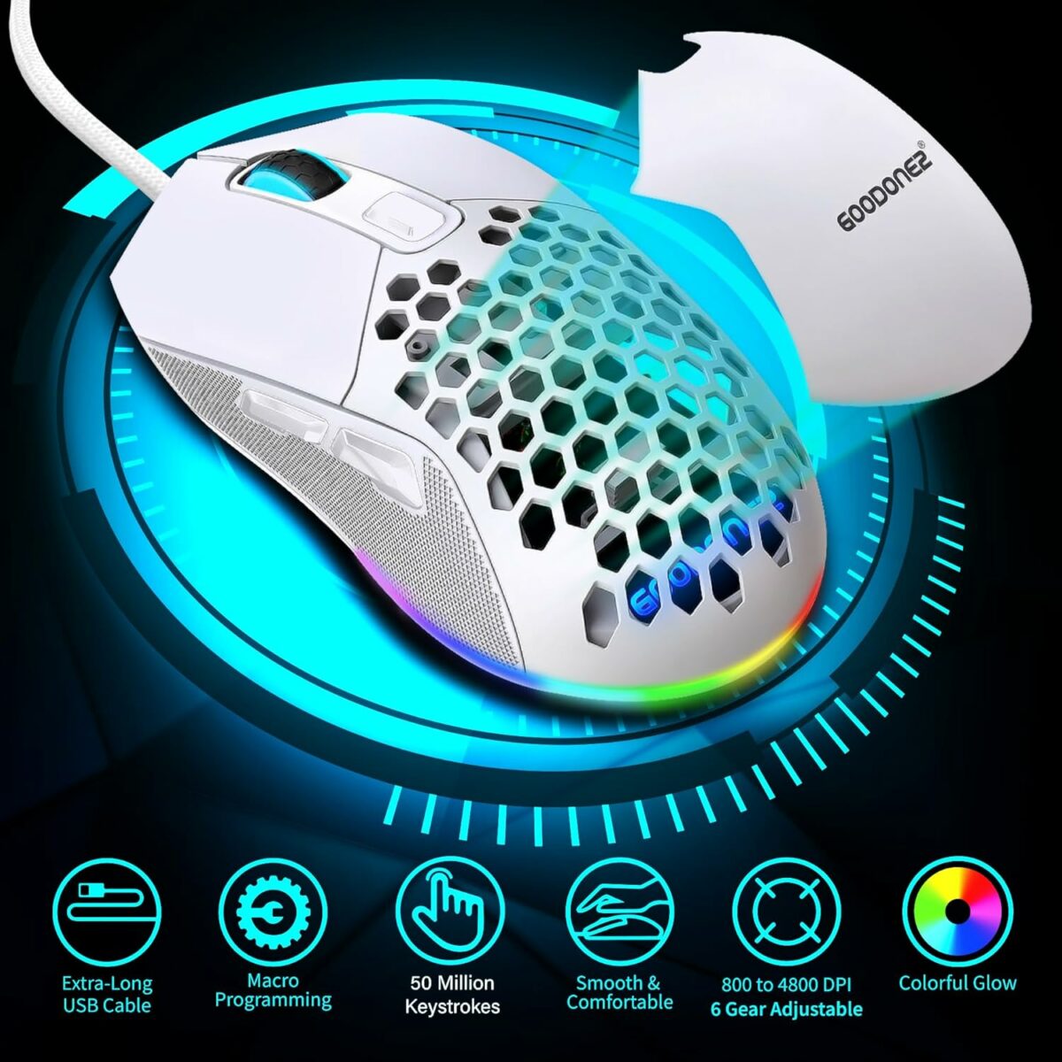 GOODONE2 G300 Wired Gaming Mouse