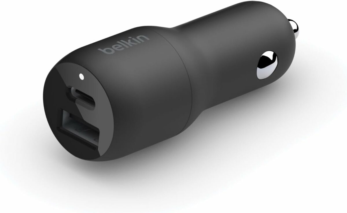 Belkin 37W Dual Port Fast Car Charger